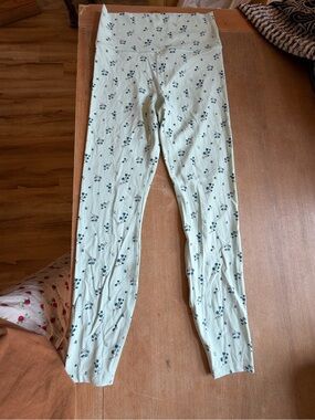all in motion Light Mint Green Floral Leggings